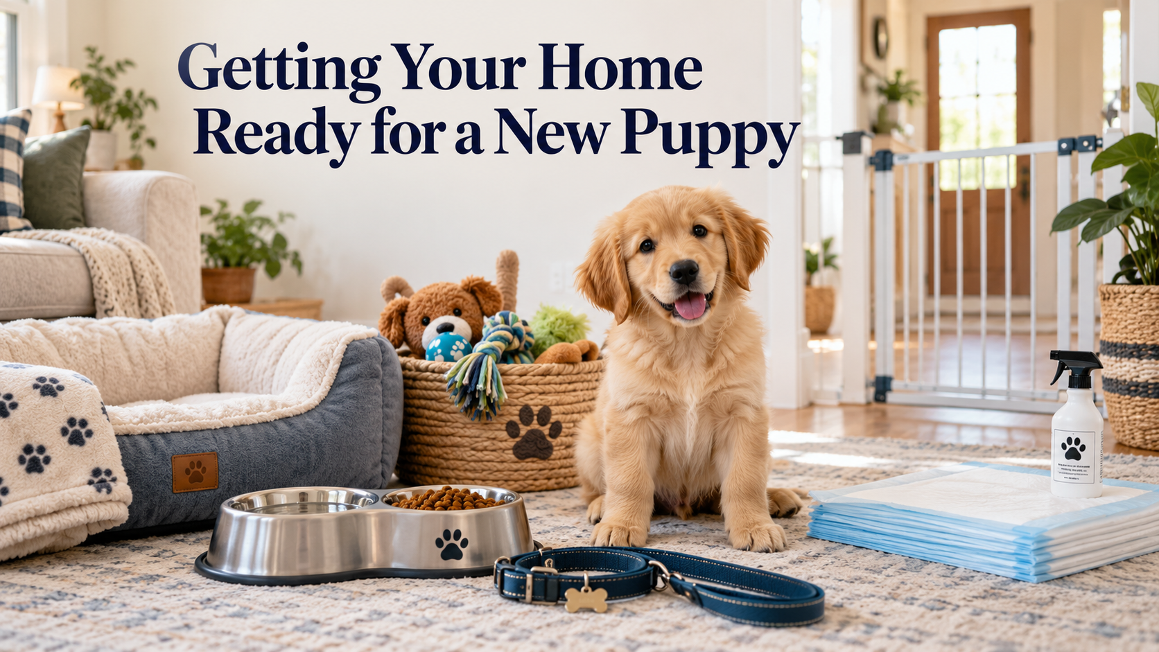 Getting Your Home Ready for a New Puppy